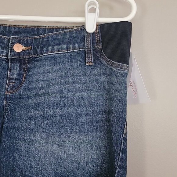 Isabel Midi Short Short Midi Jean Shorts Size 2 NWT - Picture 4 of 6